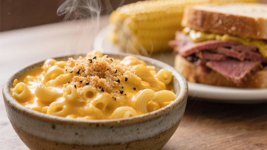 indulgent creamy mac and cheese