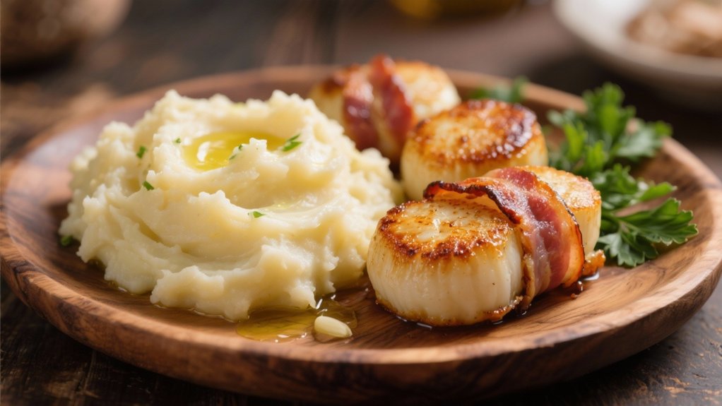 indulgent creamy potato side