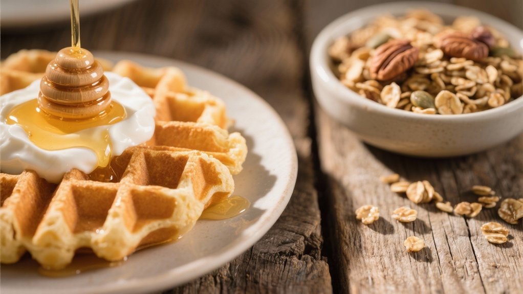 indulgent greek yogurt parfait