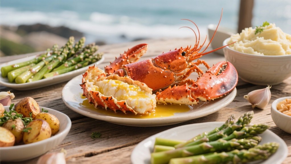indulgent seafood dining experience