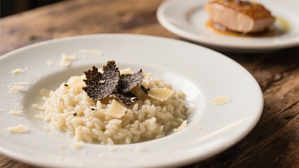 indulgent truffle risotto pairing