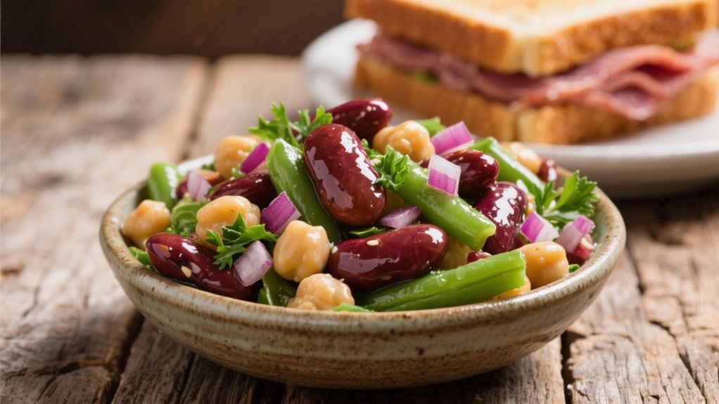 invigorating three bean salad marinade
