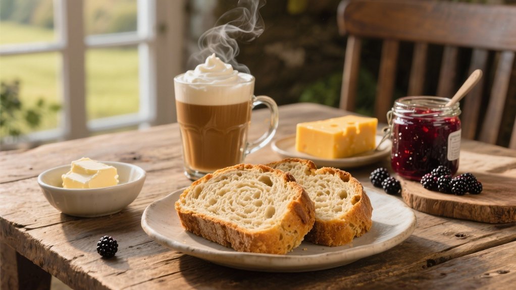 irish coffee complements soda bread