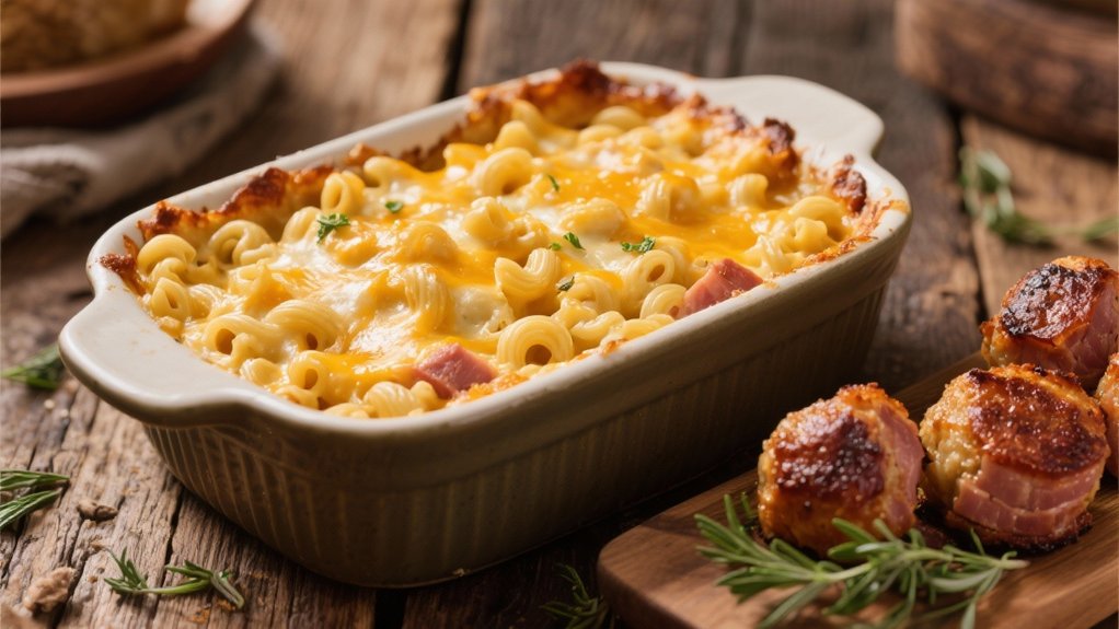 irresistible baked mac and cheese