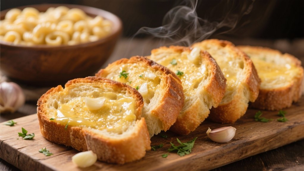 irresistible buttery garlic bread