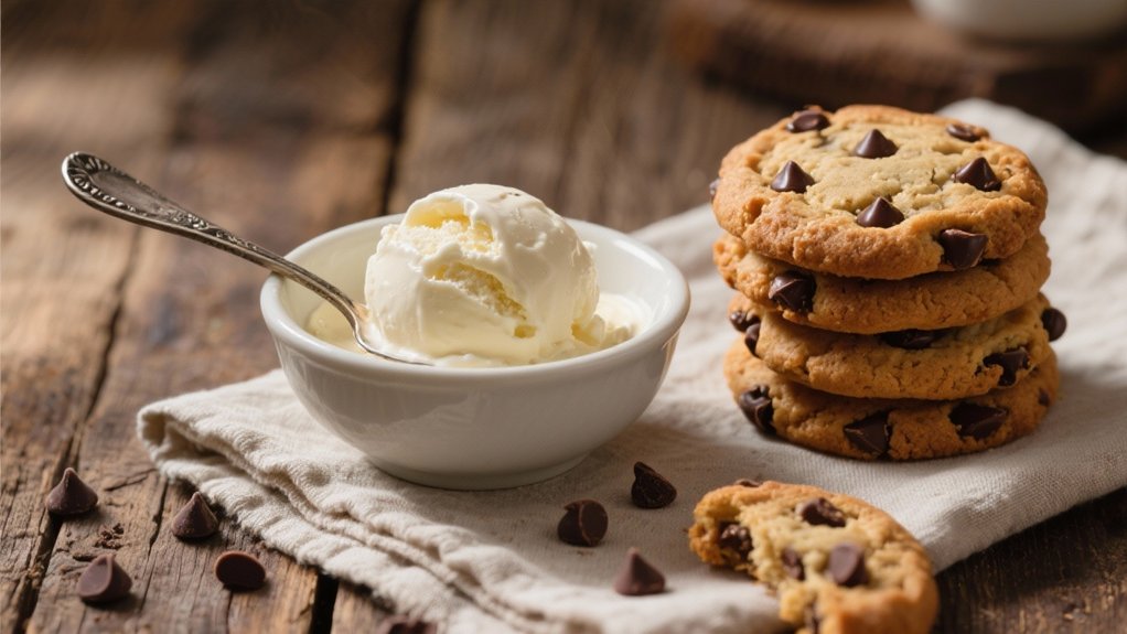 irresistible cookie and ice cream