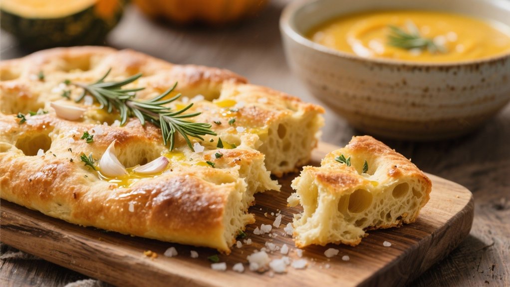 irresistible garlic herb focaccia