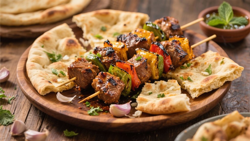 irresistible garlic naan bread