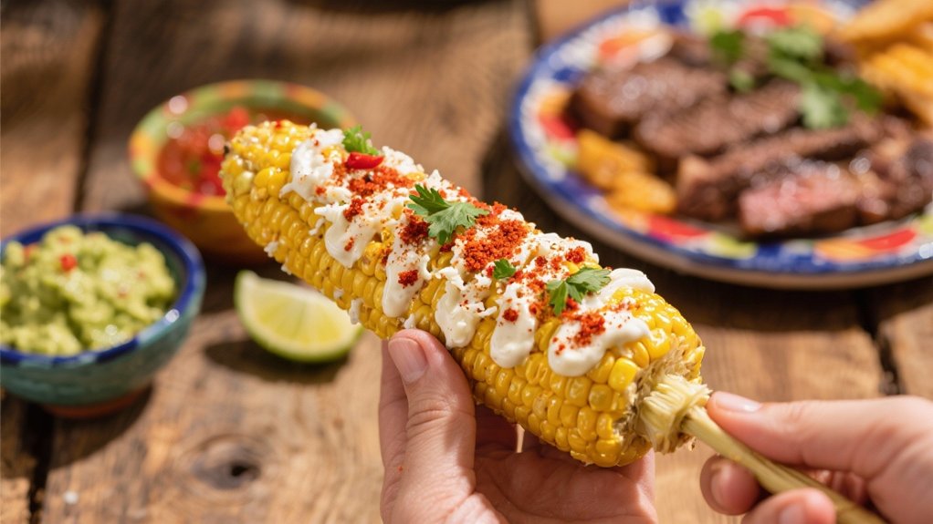 irresistible grilled corn elote