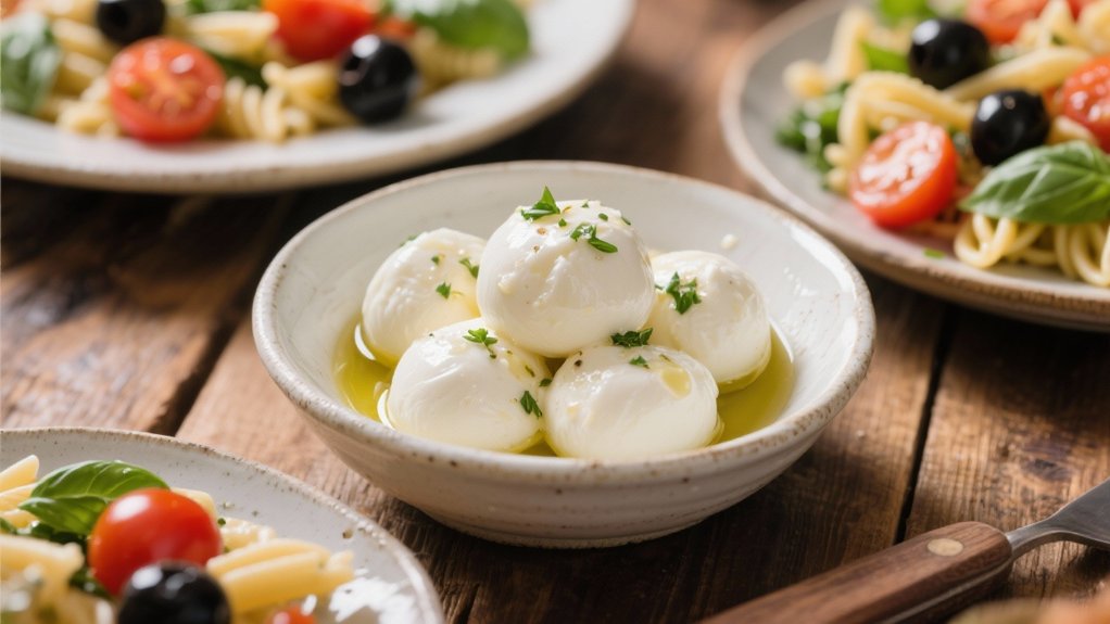 irresistible marinated mozzarella balls