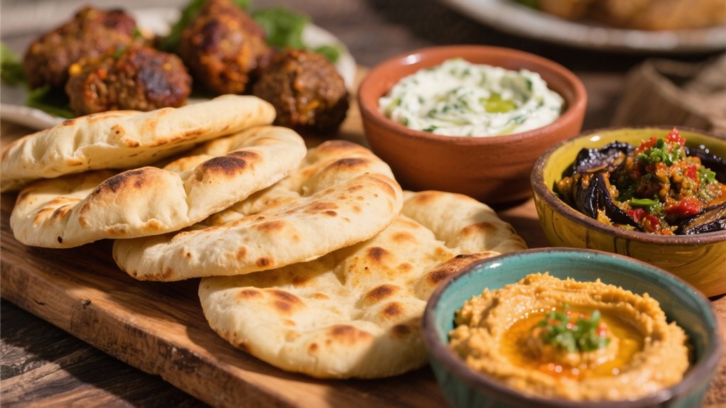 irresistible warm pita naan