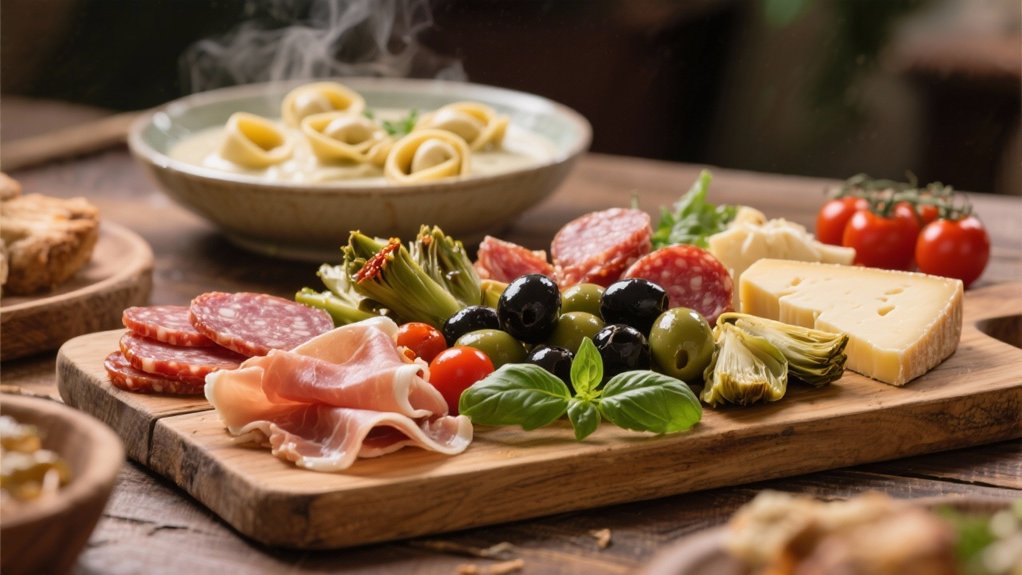 italian antipasto dinner platter