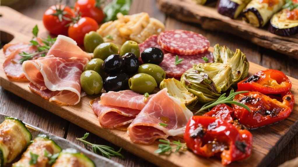 italian antipasto grazing platter