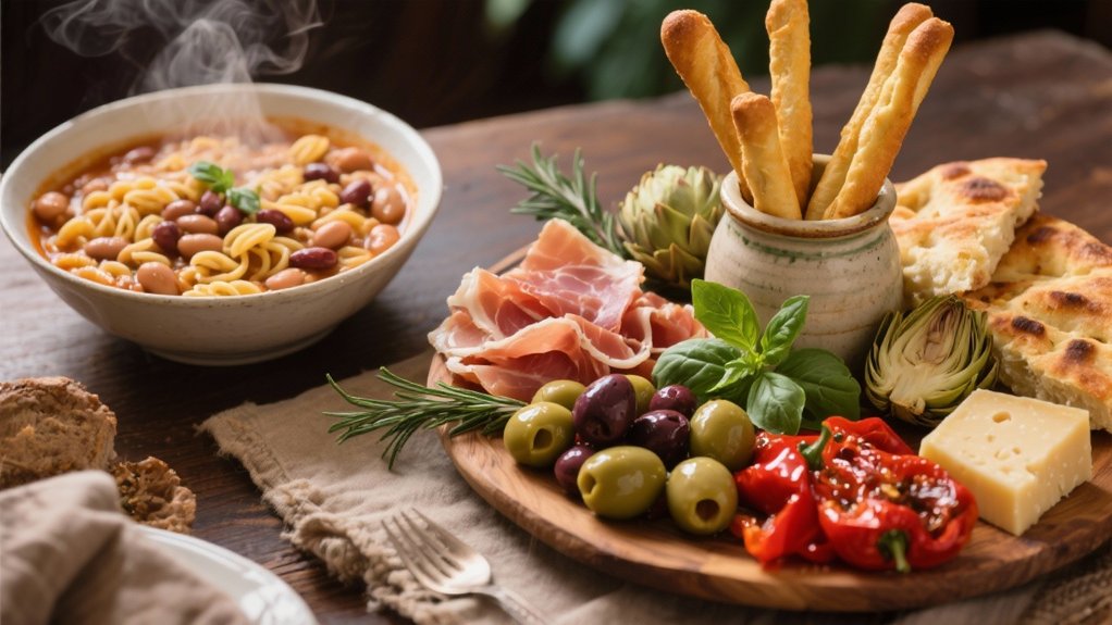 italian antipasto social platter