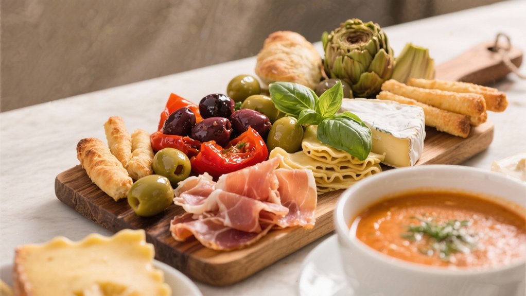italian flavors delightful presentation