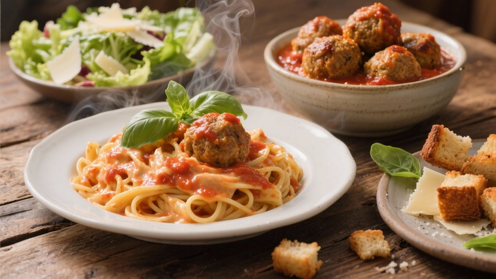 italian meatballs with vodka