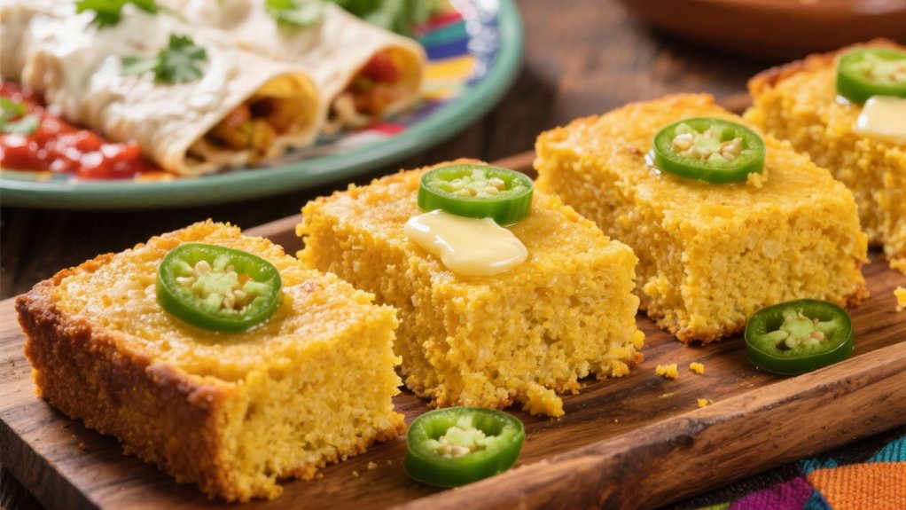 jalape o cornbread enhances flavors