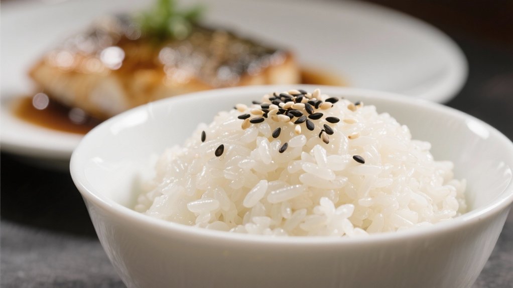 jasmine rice with sesame