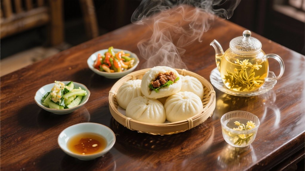 jasmine tea enhances bao flavors