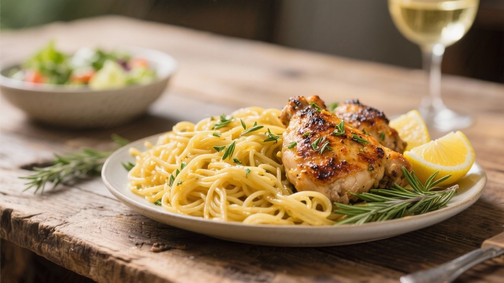 juicy lemon herb chicken