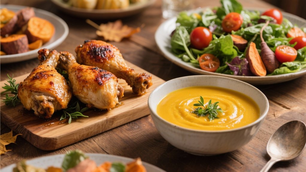 juicy roasted chicken thighs