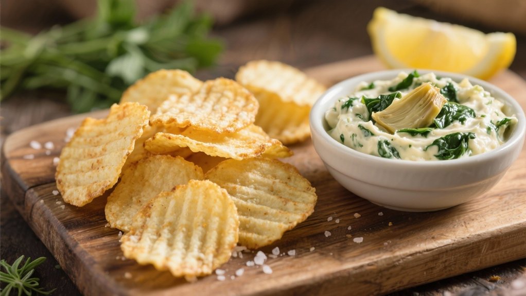 kettle chips enhance dip