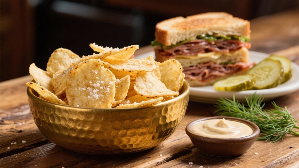 kettle chips enhance reuben sandwiches