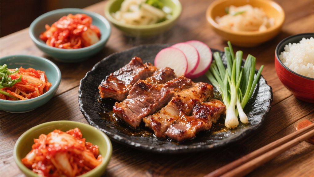 korean beef kimchi pairing