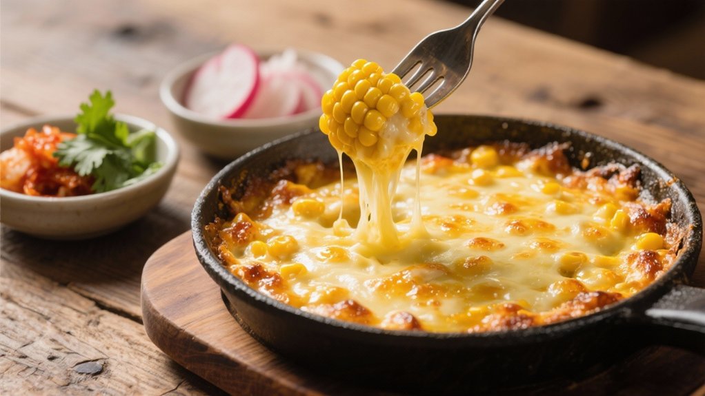 korean corn cheese delight