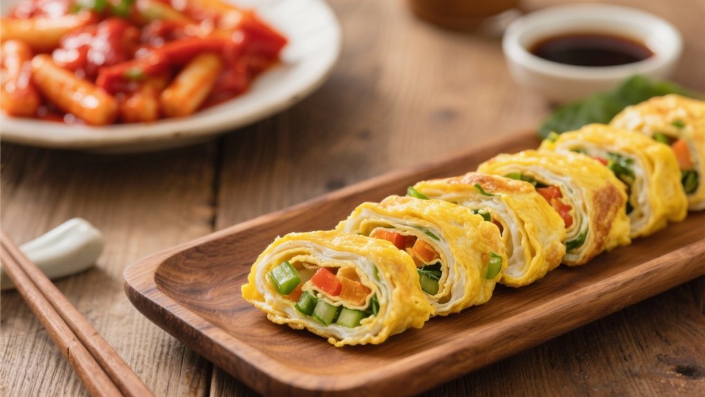 korean egg roll variations