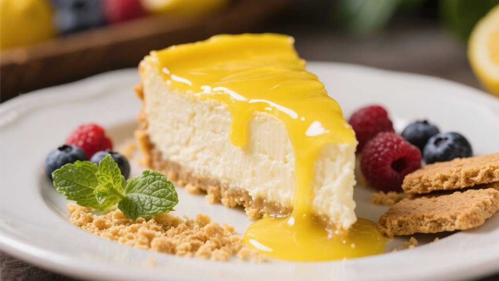 lemon curd cheesecake pairing