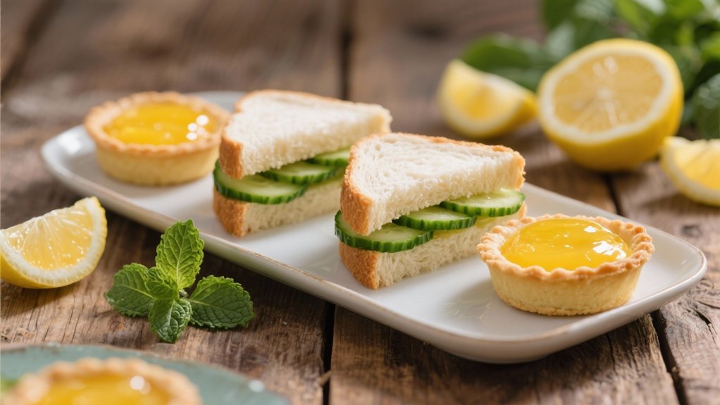 lemon curd tart sophistication