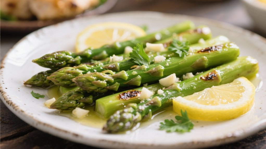 lemon garlic asparagus delight
