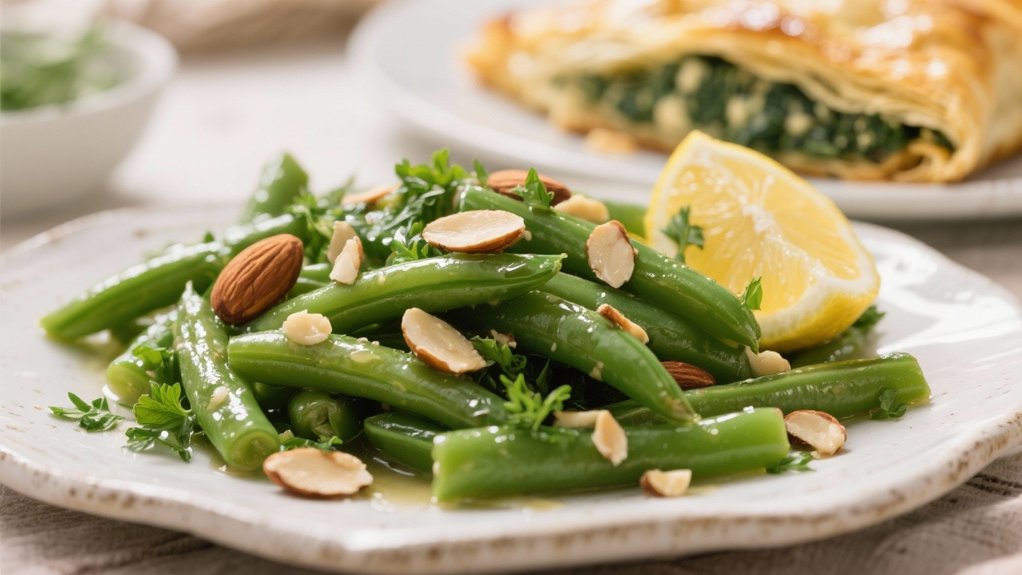 lemon garlic green beans