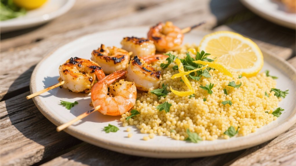 lemon herb couscous side