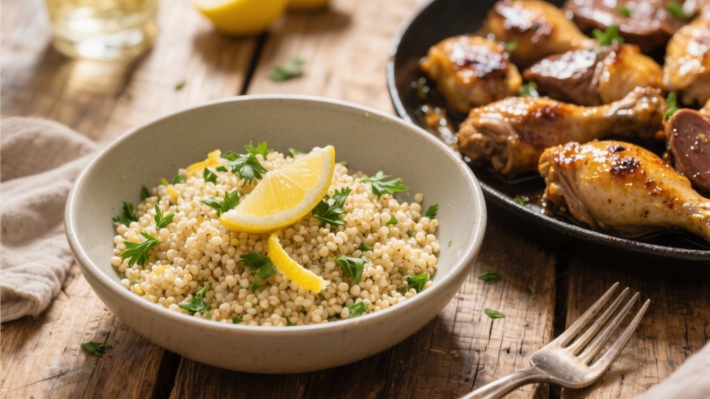lemon herb quinoa enhances meals