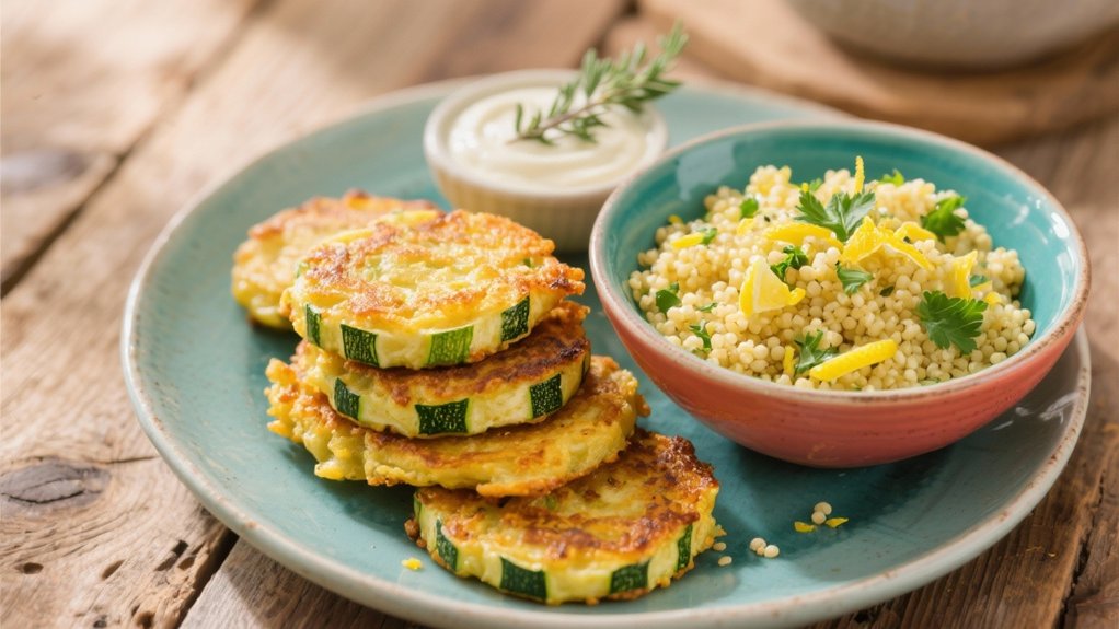 lemon herb quinoa pairing