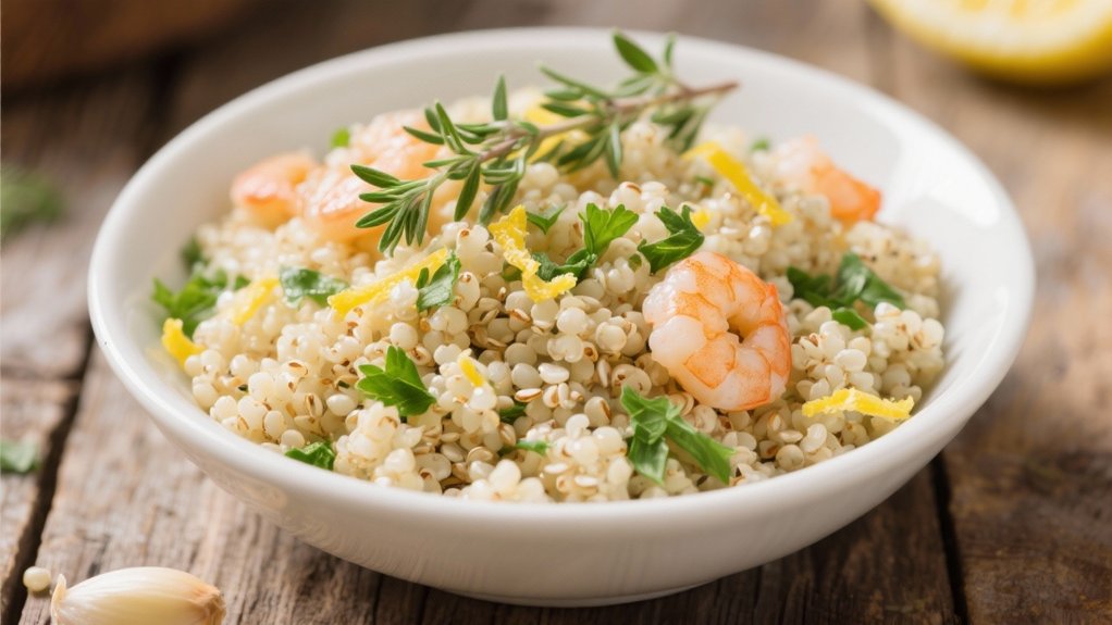 lemon herb quinoa recipe