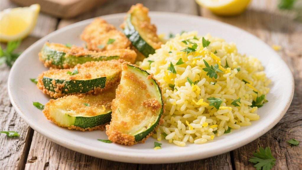 lemon herb rice pairing