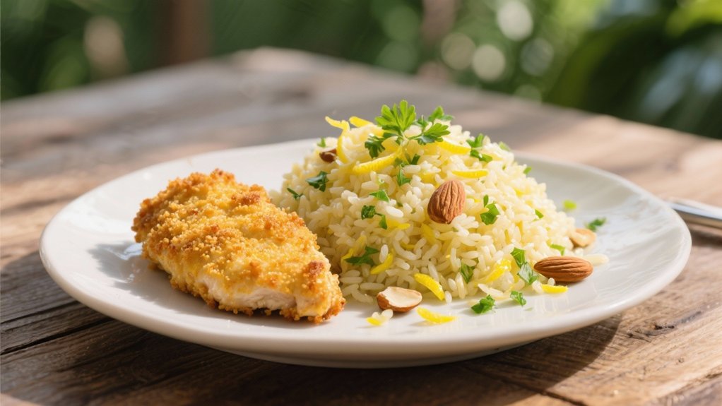 lemon herb rice perfection