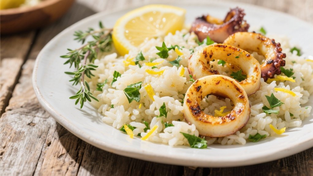 lemon herb rice pilaf