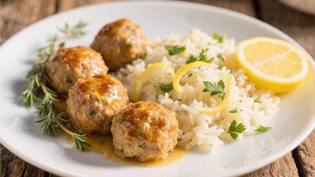 lemon herb rice pilaf