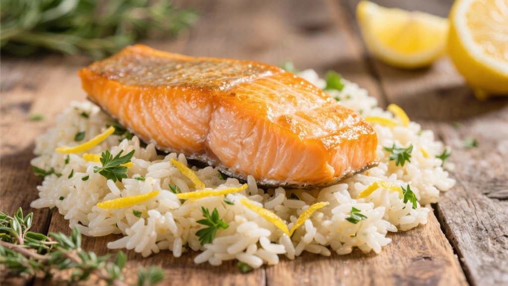 lemon herb rice pilaf