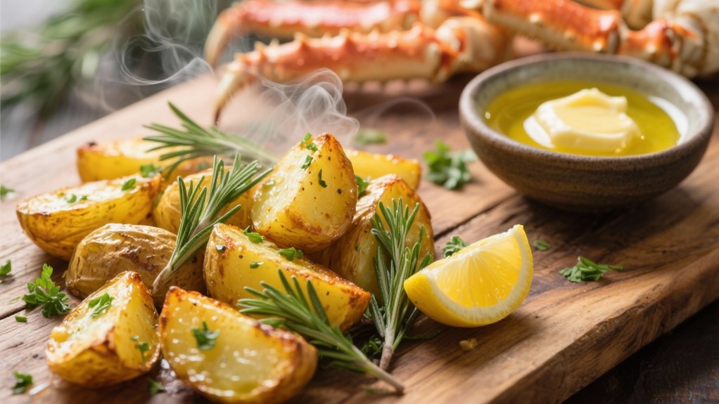 lemon herb roasted potatoes