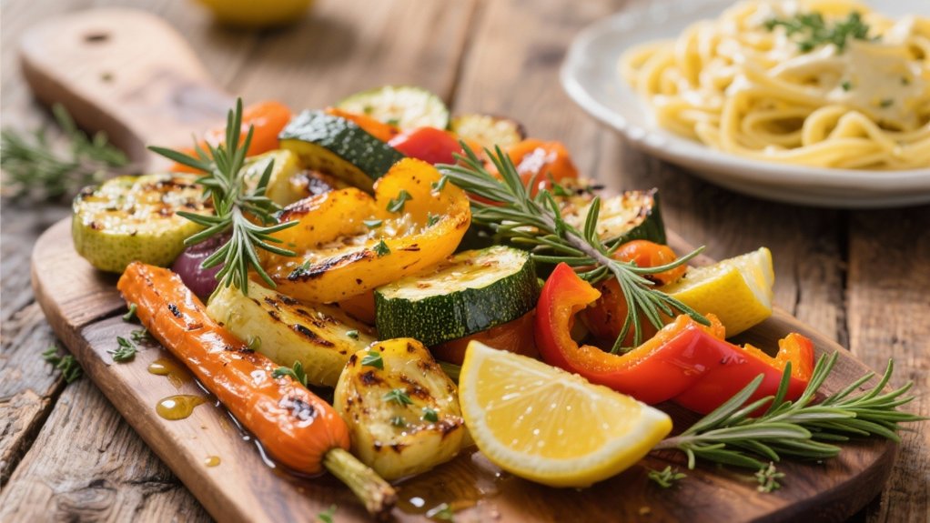 lemon herb roasted vegetables