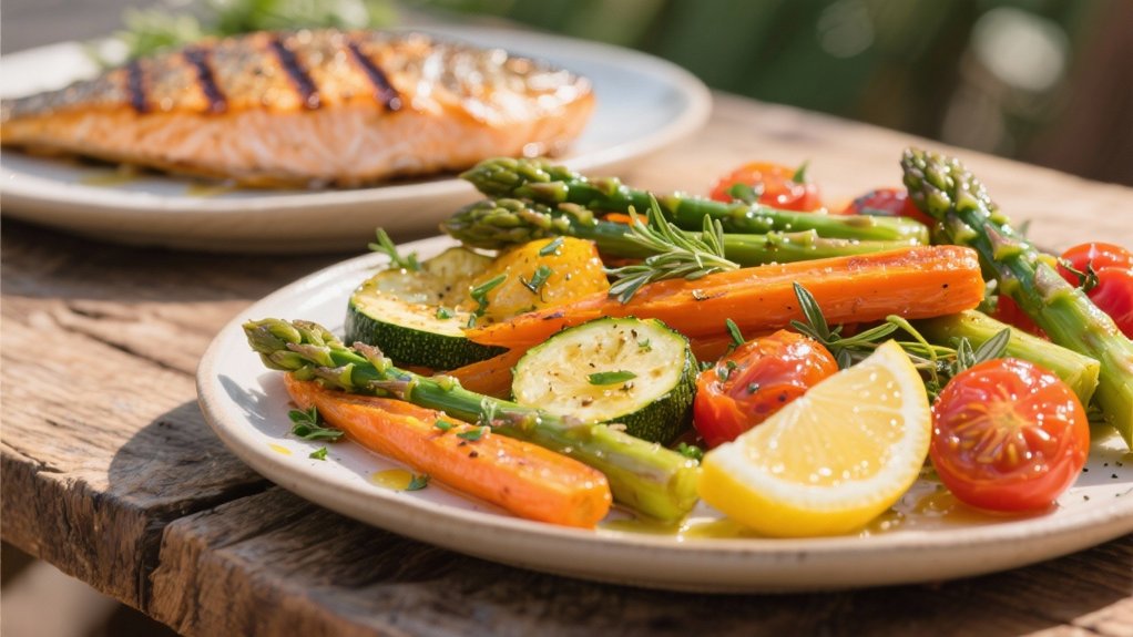 lemon herb roasted vegetables