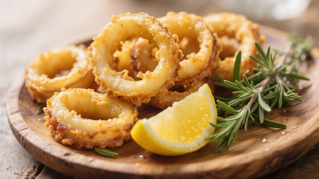 lemon wedges with fresh herbs