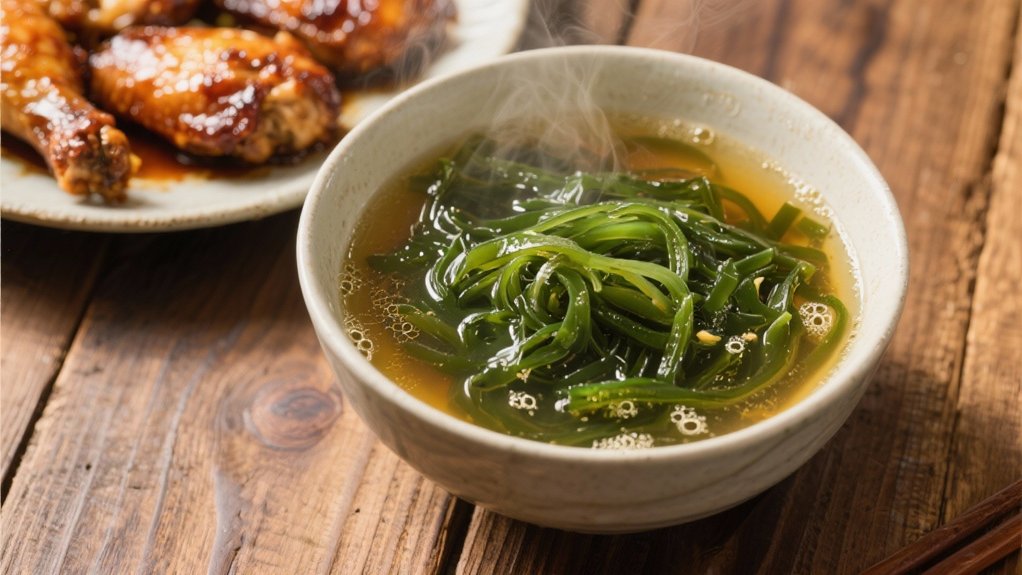 light and nourishing seaweed soup