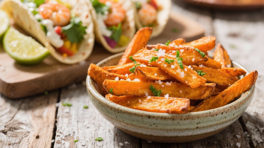 lime seasoned sweet potato fries