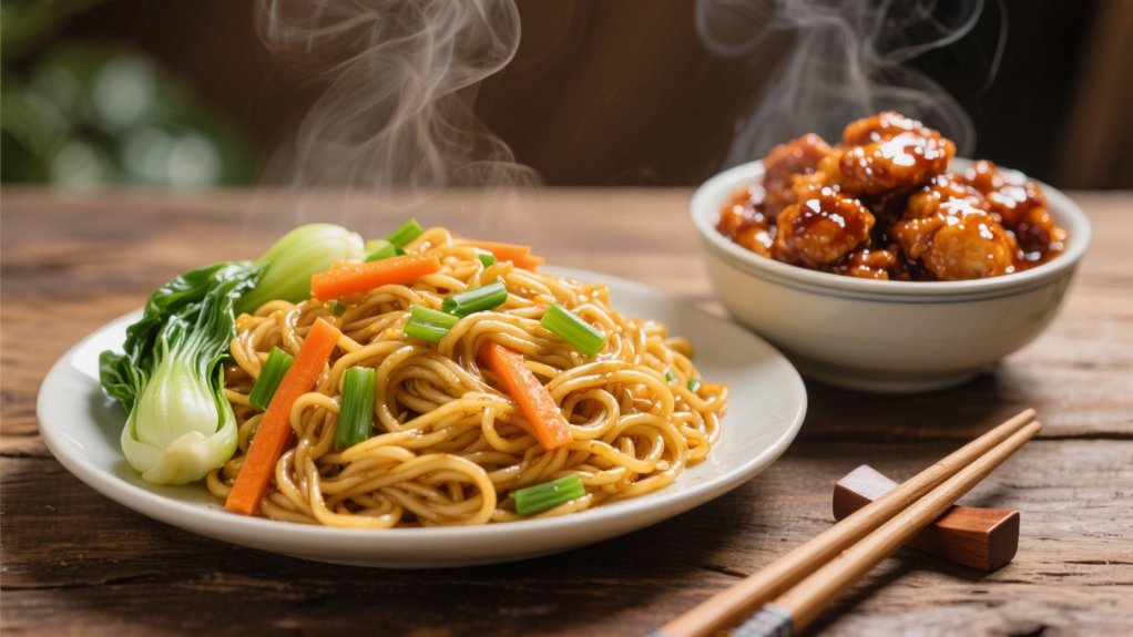 lo mein noodle variations